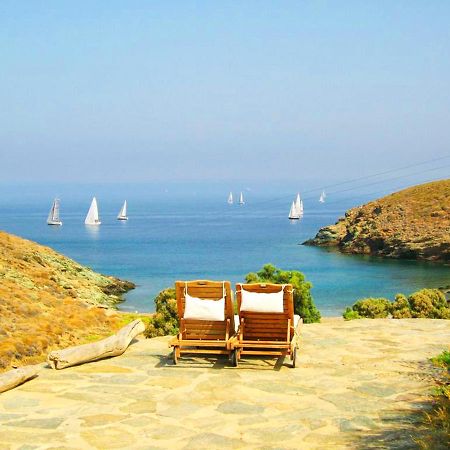 Amelia Beachfront Villa Korissia  Eksteriør billede