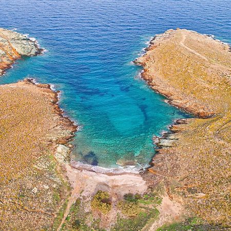 Amelia Beachfront Villa Korissia  Eksteriør billede