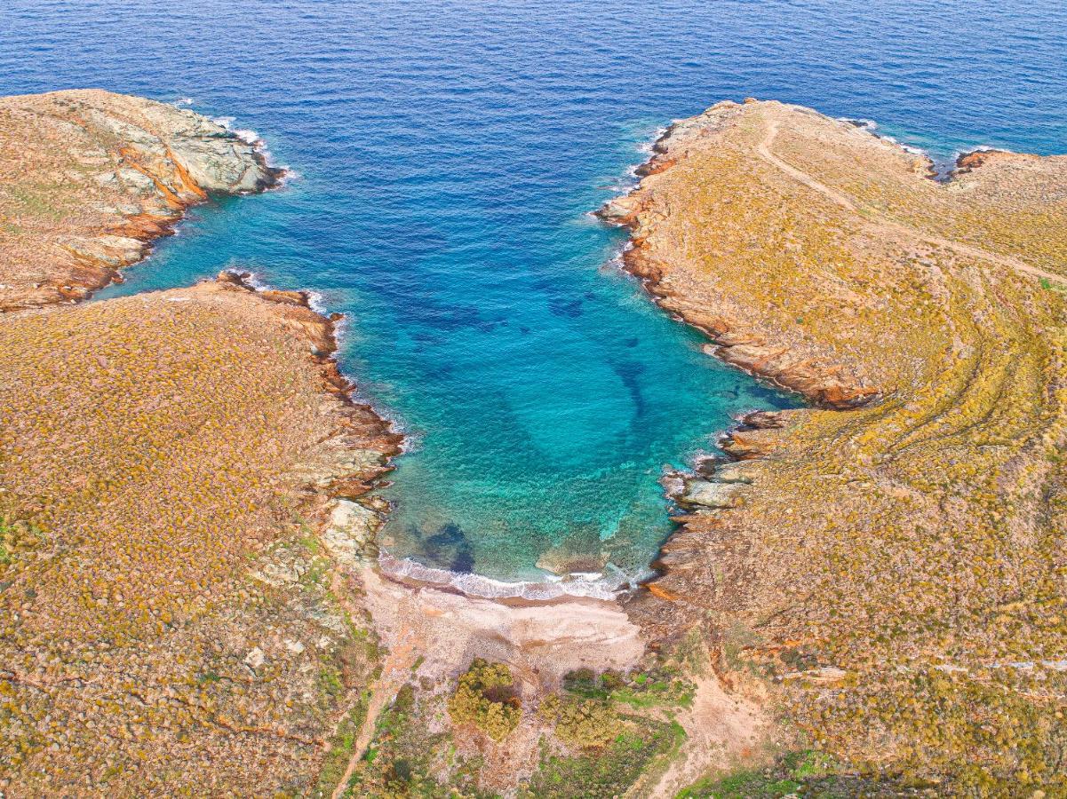 Amelia Beachfront Villa Korissia  Eksteriør billede