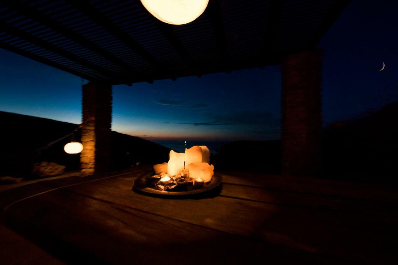 Amelia Beachfront Villa Korissia  Eksteriør billede