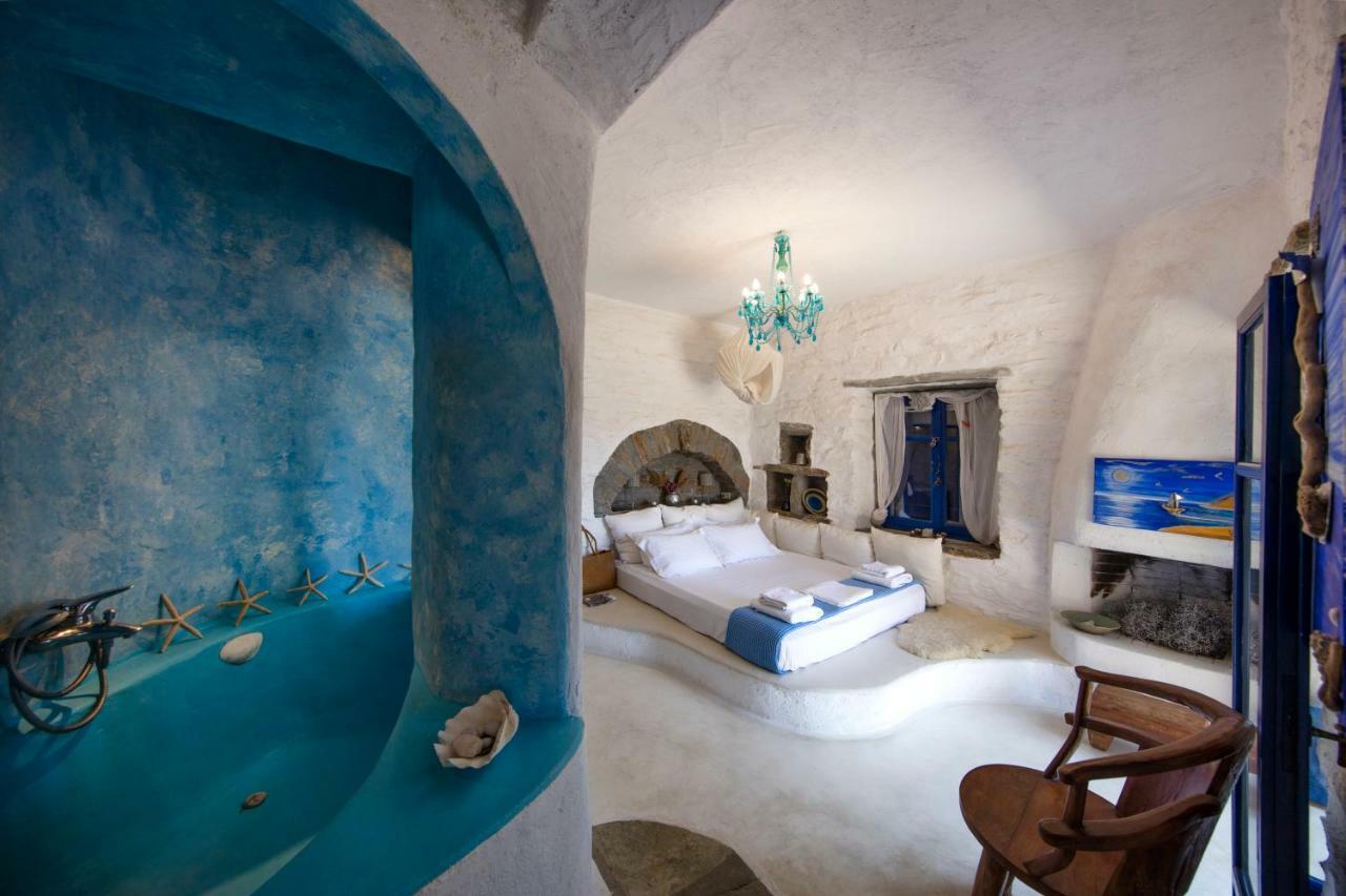 Amelia Beachfront Villa Korissia  Eksteriør billede